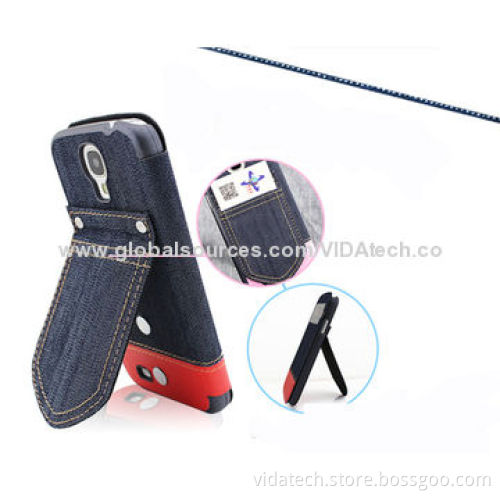 Jeans Leather Case for Samsung Galaxy S4 I9500, Manufacturer